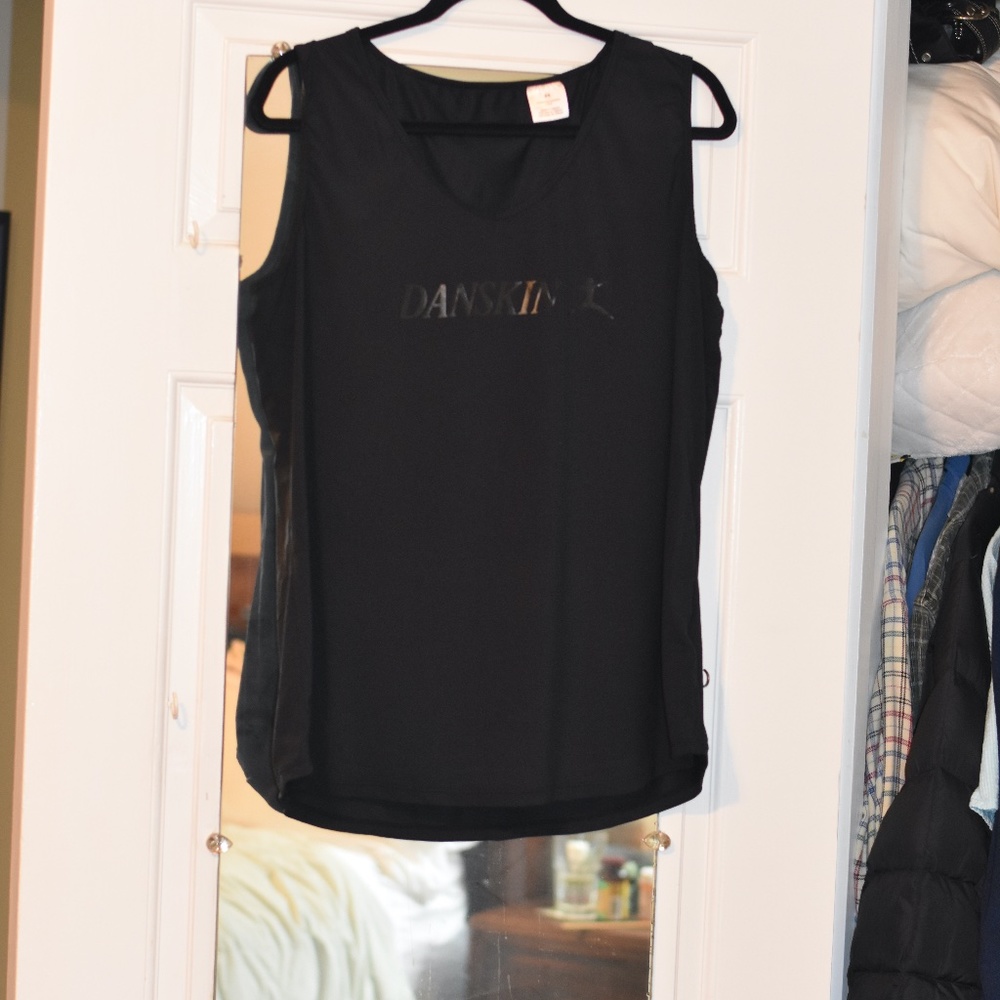 Black sleeveless